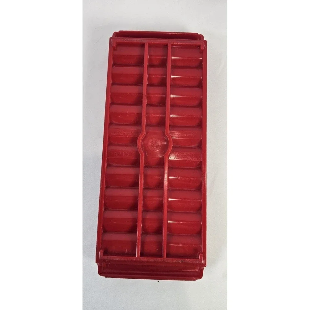 1 Major Metalfab MMF $5 Pennies‎ Red Coin Roll Tray Bank Teller Money Tray